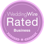 WeddingWire Rated Business WeddingWire Rated Business